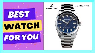 Proxima PX1704 Vintage 37mm Luxury Men Watch Sport Watches