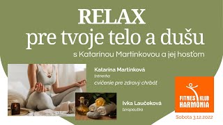 Relax pre tvoje telo a dušu