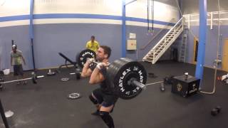 Power Clean + Clean, 110 kg