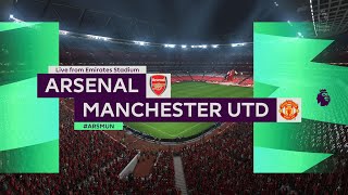 FIFA 23 - ARSENAL VS MANCHESTER UTD | PREMIER LEAGUE | Full Match PS5 Gameplay | 4K