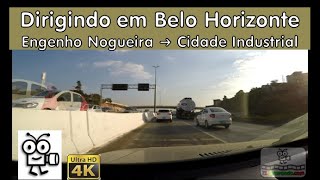 🚙 BR | ⁴ᴷ Dirigindo BH – Engenho Nogueira ➜ Cidade Industrial | V-00266D | Driving in Brazil