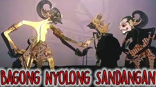 Wah ndase nabrak ko arep mlaku wae..! Bagong nyolong sandangan