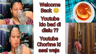 Welcome Back 😊😊😊 Youtube kio bad di dislu !????