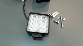 Farol de led quadrado 48w