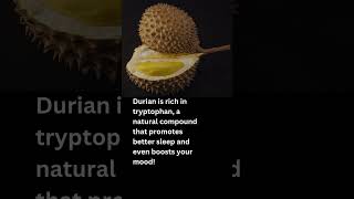 Durian The Smelliest Fruit’s Sweet Sleep Secret! #facts #shorts #food