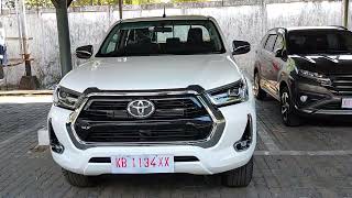 Short Review / Review Singkat Toyota Hilux V Matic 2022 Putih / Super White