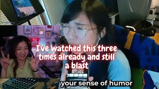 Fuslie still having a blast with Lily's DISS Rap to Blau.