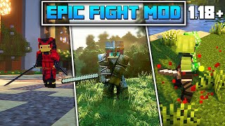 The Best Minecraft Combat Mod Is Back! | Epic Fight Mod 1.18+ [Forge]