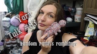 Yarn Talk #83: Crochet Top Pattern, amigurumi dinos & Rosie Wraps! Knit Crochet Fiber Arts Podcast