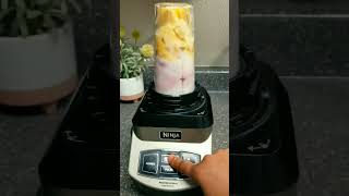 Mango Strawberry Smoothie Recipe #shortfeed #shorts