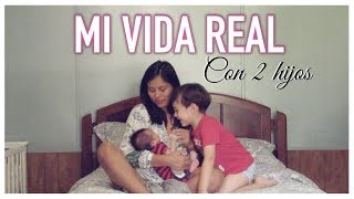 MI VIDA REAL CON 2 HIJOS|RECIEN NACIDO Y NIÑO|RUTINA DIARIA|Reishel La Súper Mamá