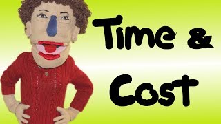 Foam Puppets Time and Cost (Step 1)