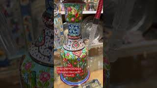 قلیان نقاشی شده -hookah  paint handmade- الشيشة حرف اليدوية