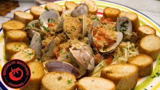 Craving Seafood? Try This Clams Casino Pasta Recipe