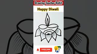 Diwali Diya Drawing #shorts #trending