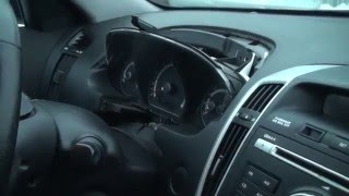 СНЯТЬ ПРИБОРНУЮ ПАНЕЛЬ  НА KIA CEED 2012