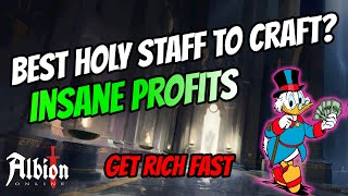 The BEST Holy Staff to CRAFT? INSANE PROFIT - Albion Online Crafting