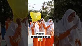 plastik penghalau panas😅 #trending #shortvideo #lucu #funny