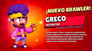 😍 ¡¡¡EL NUEVO GRECO BRAWLER YA ESTÁ AQUÍ!!!🎁 REGALOS GRATIS Brawl Stars