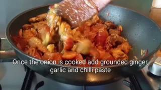 Stir fry Pork with Pork Blood | Rakti haleko Sungur ko masu