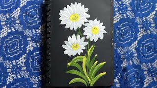 How to Paint Flowers With Acrylics For Beginners