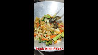 Resep tumis kikil pedas cabe ijo | Sederhana, kenyal gurihnya ... !!! #Shorts