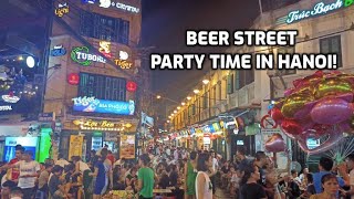 Hanoi Street Sceens #2 Beer Street!