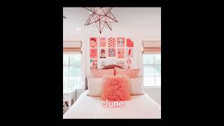 Your preppy bedroom based off your birth month!!! Pt 2! 🤍 #shorts #preppy #birthmonth