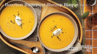 Bourbon Butternut Shrimp Bisque