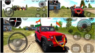 Indian car simulator modified Thar 👿🚩🚩#thar @mggaming0442