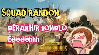 SQUAD BERAKHIR SOLO|DISERANG DARI BELAKANG|PUBG MOBILE CHICKEN DINER WINNER