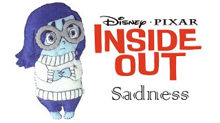 Pixar: How To Make Sadness from Inside Out Plushie Tutorial