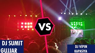 DJ SUMIT GUJJAR VS DJ VIPIN KAPASIYA HARD BASE BATTLE IN MORADABAD | KAWAD YATRA 2023 | YDG Vlogs |