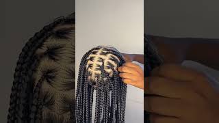 Outre knotless full lace box braids wig