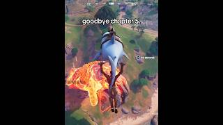 Goodbye chapter 5 😔 #shorts #fortnite