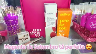 Minha box Magenta perfeita de Setembro 😍