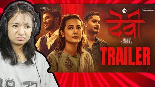 REACTING TO DEVI MOVIE OFFICIAL TRAILER || @OSRDigital