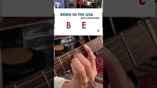 Bruce Springsteen - Born In The USA (Guitar Lesson) #theboss #brucespringsteen #bornintheusa