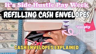 LOW INCOME CASH ENVELOPE STUFFING | SIDE INCOME | CHANGE OF PLANS | 2024