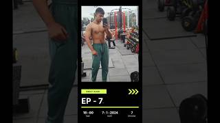 vlog 7 || gym vlog || fitness vlog|| Week 1 || #gym #fitness #highschoolsports #prajapatilifts