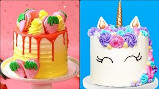 How to Make a Stunning Rainbow Cake | Colorful Cake Decorating Hacks