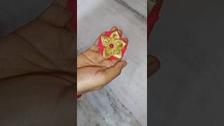 Cloth flower making for frock | Fabric flower making easy | cloth flower craft