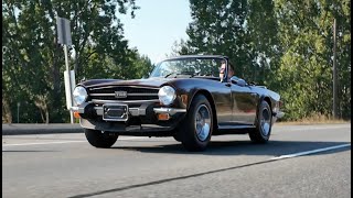 1976 Triumph TR6 Driving Video