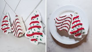 Crochet Christmas Tree Cake (Christmas Crochet | Ornament)