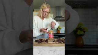 Chocolate Peanut Butter Dates tiktok brialem