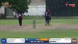 LIVE|| KARACHI PREMIER LEAGUE SEASON 4.MATCH NO 12 .GFS BUILDERS V/S MUJAHID MOTORS // AR PRODUCTION