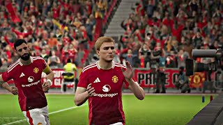 eFootball 2025||Manchester City vs Manchester United Live||4K Gameplay||eFootball Gameplay 2025