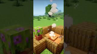 build a small hot tub in minecraft!!!♨️🥵#minecraft #shorts