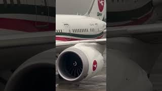 Biman Bangladesh Airlines 787-8 engine GEnx-1B at Dhaka Airport. #aviation #avgeek