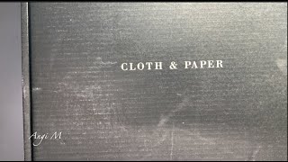 Cloth & Paper Unboxing